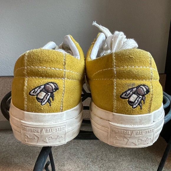 LIMITED EDITION GOLF WANG x Converse Yellow ONE STAR’s - Picture 5 of 7